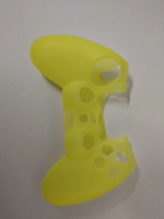 Silikonowa nakładka na DualShock 4 - neonowo żółta