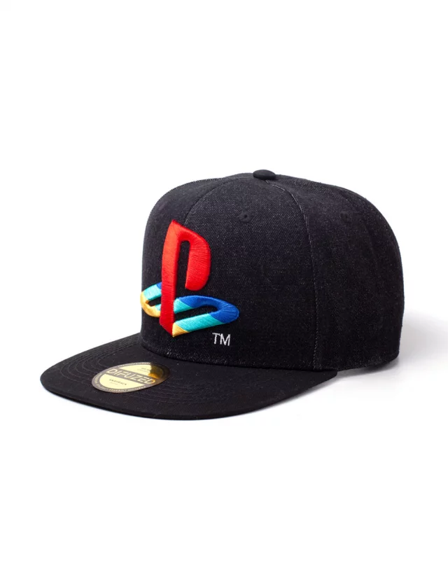 Czapka z daszkiem PlayStation - Denim Logo