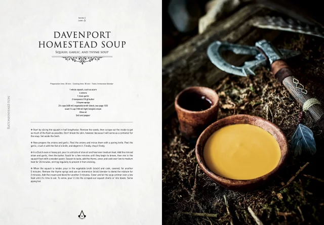 Książka kucharska Assassin's Creed: The Culinary Codex