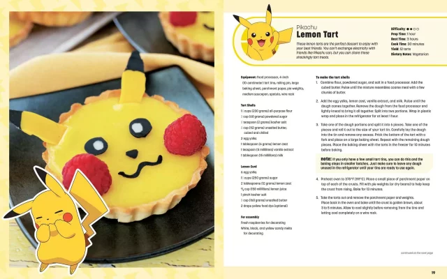 Książka kucharska Pokémon - My Pokémon Cookbook: Delicious Recipes Inspired by Pikachu and Friends ENG