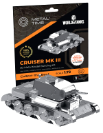 Zestaw konstrukcyjny World of Tanks - Cruiser Mk III (metalowe)