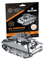 Zestaw konstrukcyjny World of Tanks - M4 Sherman (metalowe)