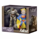 Figurky Fallout - T-60 & Vault Boy (Power) Set C (Syndicate Collectibles)