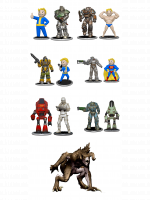 Zestaw figurek Fallout -  Collectible Mini Figures Set A - F (Syndicate Collectibles)