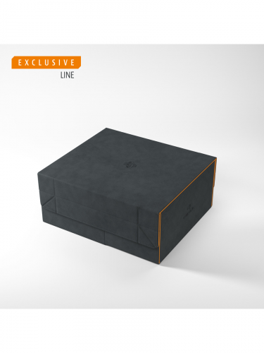Pudełko na karty Gamegenic - Games Lair 600+ Convertible Black Orange