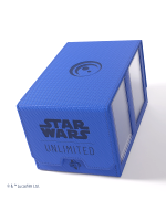 Pudełko na karty Gamegenic -  Star Wars: Unlimited Double Deck Pod Blue