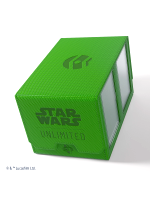 Pudełko na karty Gamegenic -  Star Wars: Unlimited Double Deck Pod Green