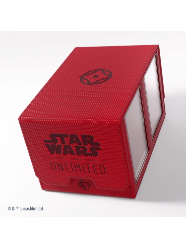 Pudełko na karty Gamegenic -  Star Wars: Unlimited Double Deck Pod Red