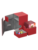 Pudełko na karty Ultimate Guard - FlipNTray Deck Case 100+ Standard Size XenoSkin Red