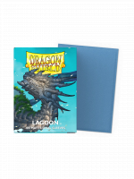 Koszulki ochronne na karty Dragon Shield - Dual Sleeves Matte Lagoon (100 szt.)