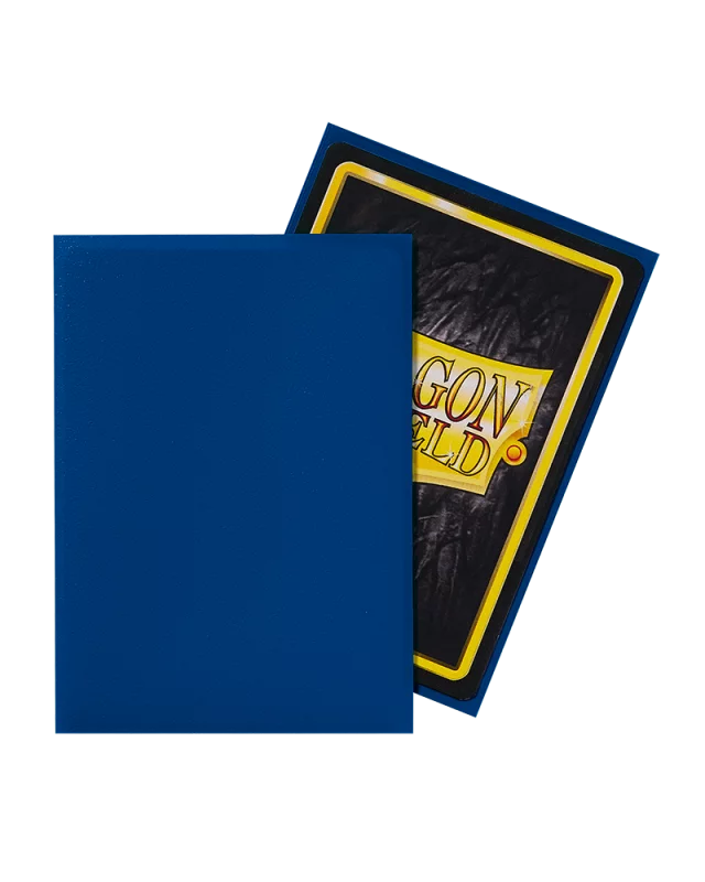 Ochronne koszulki na karty Dragon Shield - Standard Sleeves Matte Blue (100 sztuk)