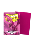 Koszukli ochronne na karty Dragon Shield - Standard Sleeves Matte Magenta (100 szt.)