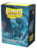 Koszulki ochronne na karty Dragon Shield - Standard Sleeves Matte Midnight Blue (100 szt.)