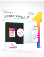 Koszulki ochronne na karty Gamegenic - Matte Double Sleeving Pack (2x 100 szt.)