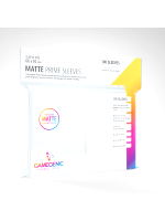 Koszulki ochronne na karty Gamegenic - Prime Sleeves Matte White (100 szt.)