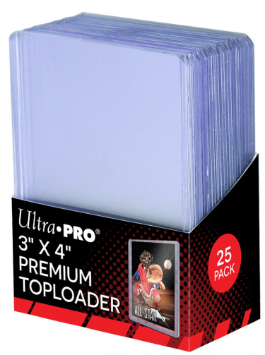 Koszulki ochronne na karty Ultra Pro - Super Clear Premium Toploaders (25 szt.)