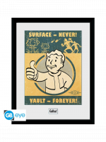 Plakat w ramce Fallout - Vault Forever