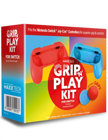 Nintendo Switch Grip 'n' Play Controller Kit - Akcesoria (SWITCH)