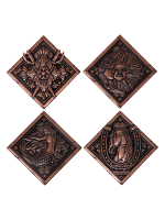 Zestaw medalionów Resident Evil -  Medallion Set House Crest (Limited Edition)