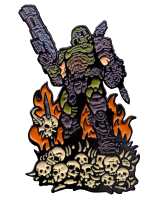 Przypinka limitowana Doom - Doom Guy