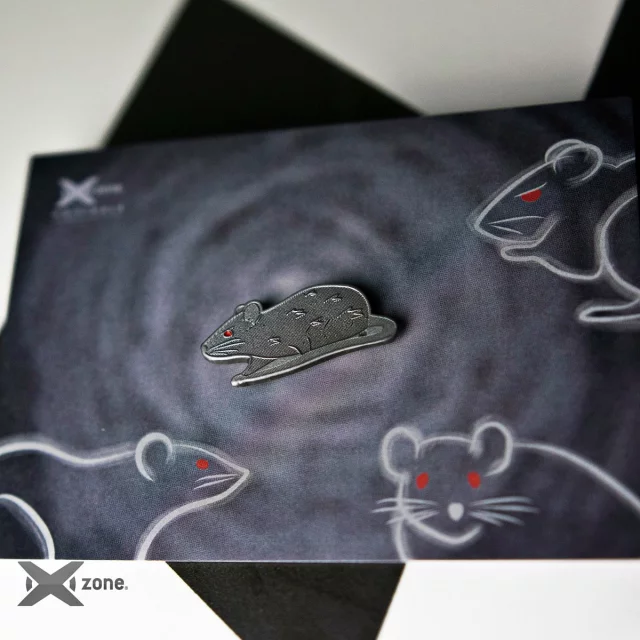 Odznaka Xzone Originals - Szczur zarazowy