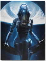 Plakat Mass Effect - Tali (druk na płótnie)
