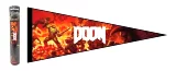 Chorągiewka na ścianę Doom - Key Art