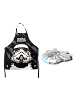 Okazyjny zestaw Star Wars - Star Wars Home ( poduszka + fartuch kuchenny)