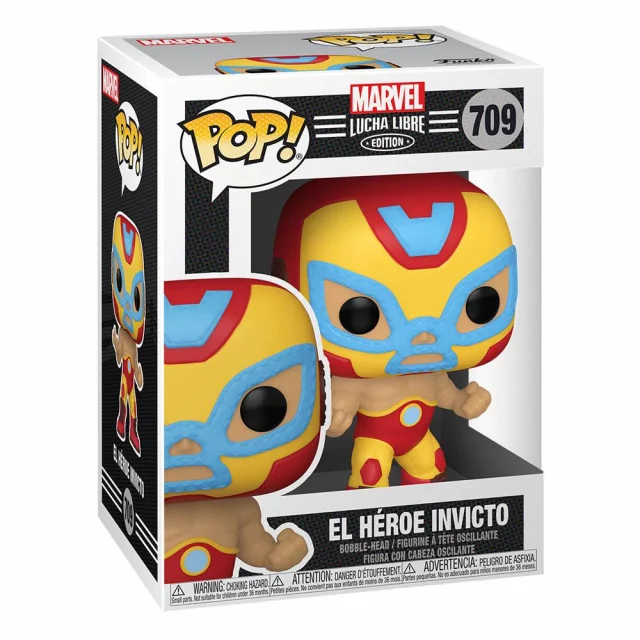 Figurka Marvel - El Héore Invicto Iron Man (Funko POP! Marvel 709)