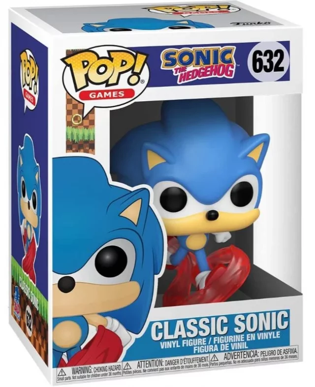 Figurka Sonic - Classic Sonic (Funko POP! Games 632)