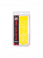 Porost modelarski AK - Yellow Fantasy tufts (2 mm)