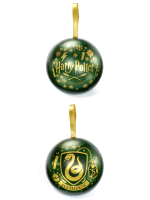 Dekoracja świąteczna Harry Potter- Slytherin (z zawieszką w środku)