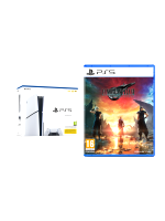 Zestaw - konsola PlayStation 5 (Slim) 1 TB - Biała + Final Fantasy VII Rebirth (PS5)