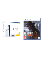 Zestaw konsola PlayStation 5 (Slim) 1 TB - Biała + The Last of Us Part II Remastered