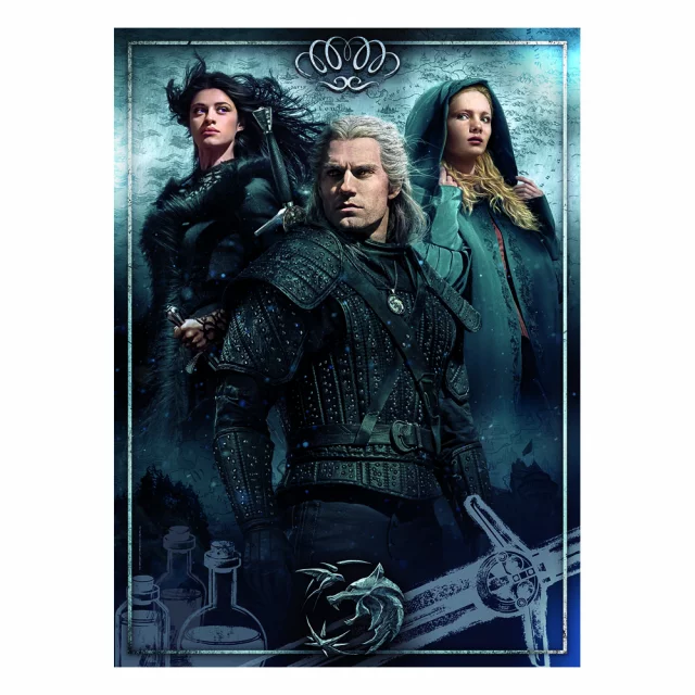 Puzzle Wiedźmin - Ciri, Yennefer i Geralt (Netflix)