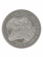 Moneta kolekcjonerska Jurassic Park - T-Rex