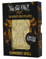 Plakietka kolekcjonerska Yu-Gi-Oh! - Summoned Skull (złocona)