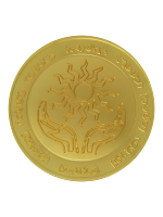 Medalion kolekcjonerski Dungeons & Dragons - Amulet of Health Medallion (pozłacany)