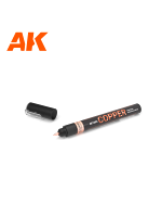 Marker AK - Copper metallic liquid marker (miedź)