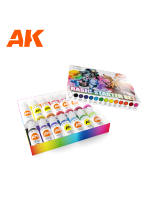 Zestaw farb AK - Basic starter set (14 colors)