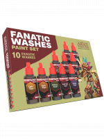 Zestaw farb Army Painter - Warpaints Fanatic Washes Paint Set