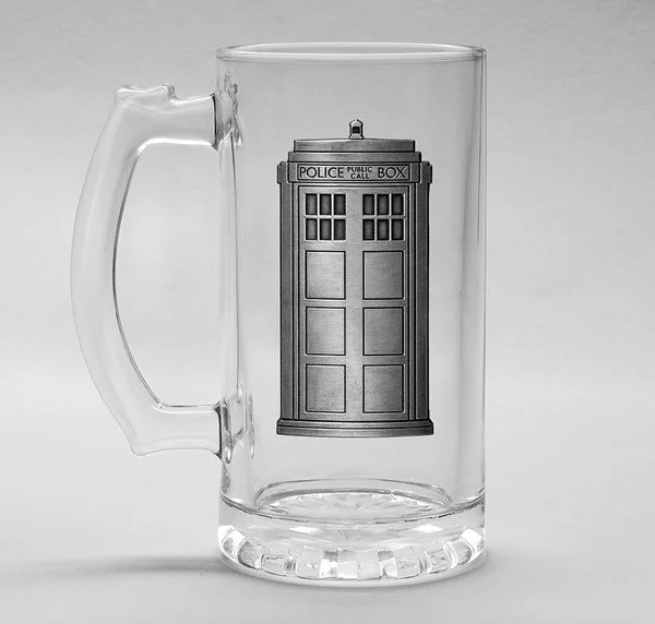 Szklanka Doctor Who - Tardis