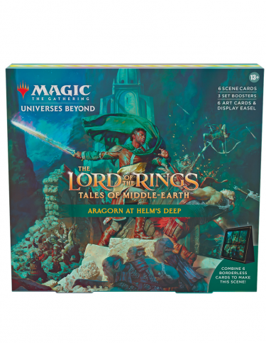 Gra karciana Magic: The Gathering Universes Beyond - LotR: Tales of the Middle Earth - Aragorn at Helm's Deep Scene Box