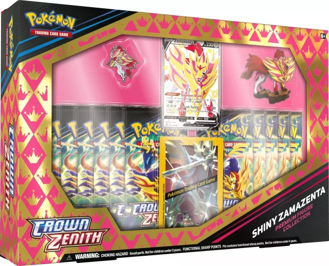 Karciana gra Pokémon TCG: Crown Zenith - Premium Figure Collection (Shiny Zamazenta)