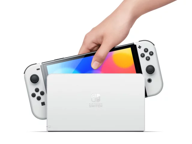 Konsola Nintendo Switch OLED model - White
