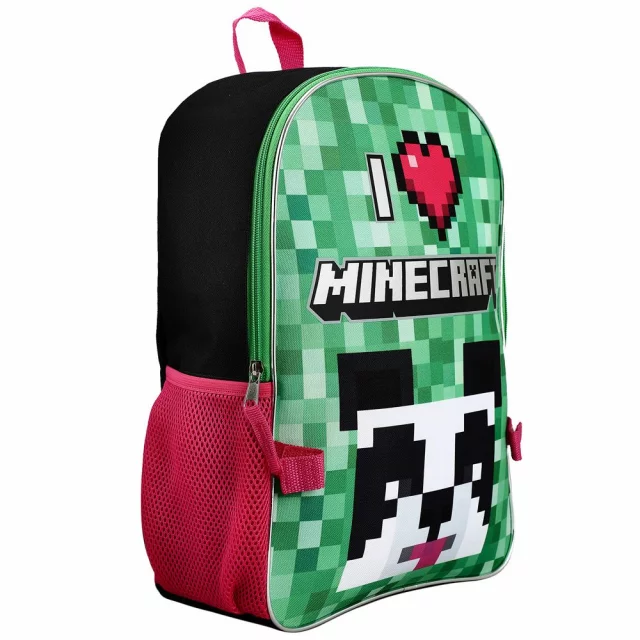 Batoh Minecraft - I Love Minecraft + taška na oběd