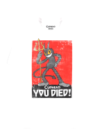 Koszulka Cuphead - You Died Devil Standing