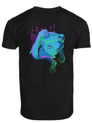 Koszulka Cyberpunk: Edgerunners - Neon Rebecca