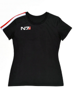 Koszulka dámské Mass Effect - N7 Stripe Logo