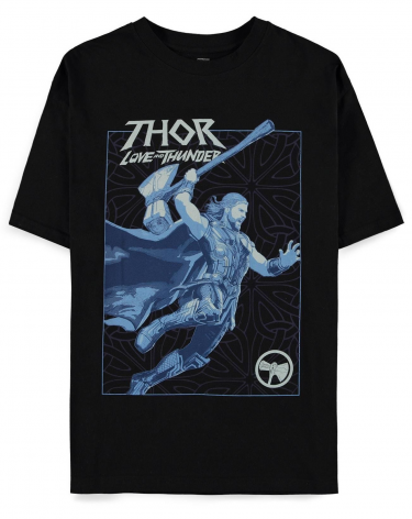 Koszulka damska Thor: Love and Thunder - Blue Thor Oversized
